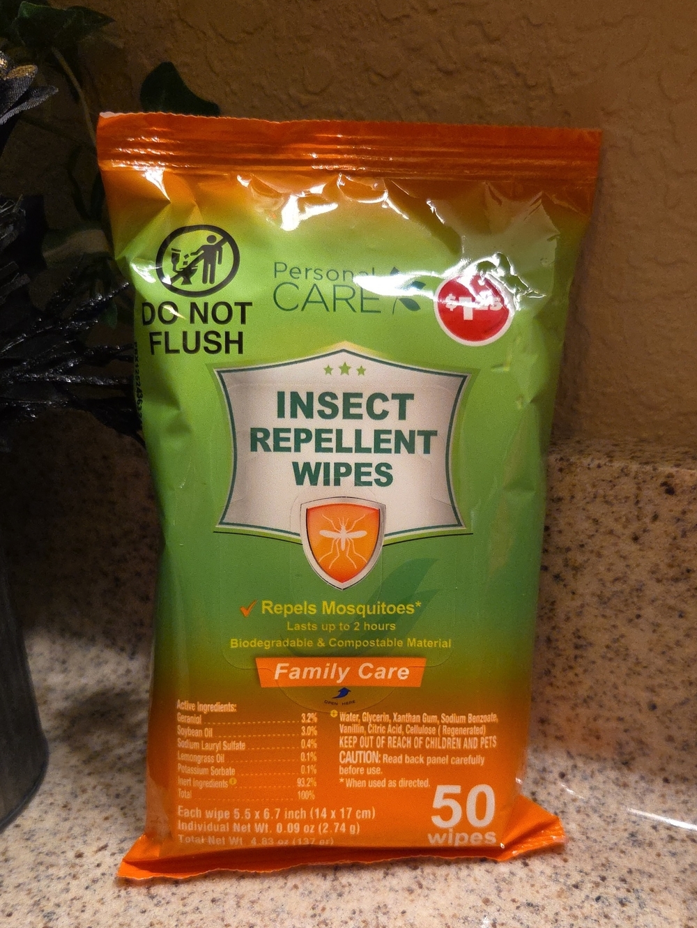 Insect Repellent Wipes